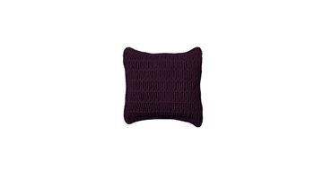 Cushion crocheted both sides - 40*40 / 45*45 - 3mm "Web" - Blackberry by Ilektras Croshade