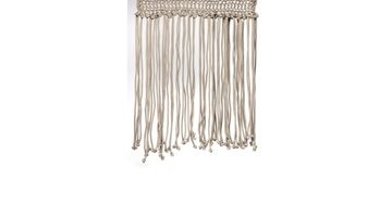 Fringe per meter - 6mm - Sand by Ilektras Croshade
