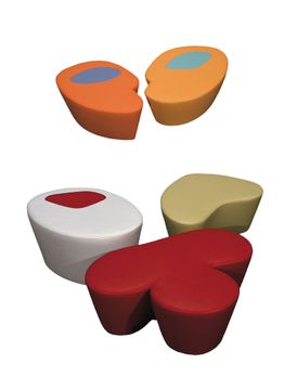 Funghi pouff by Illoft - view 4