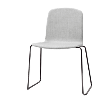 Ann Chair with sled frame (upholstered shell) by INCLASS