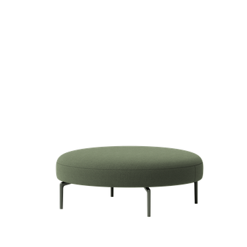Kern Round ottoman Ø120cm by INCLASS