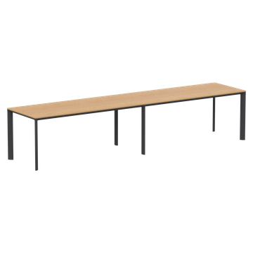 Laminar Sectional tables with 2 tabletops by INCLASS