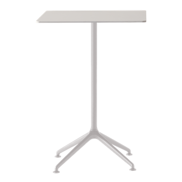 Lex Table h.103cm colour W01 with square tabletop by INCLASS