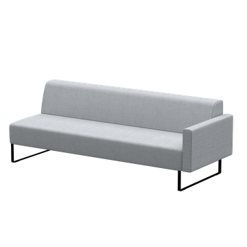 Tetris Sofa with arm W.10cm by INCLASS
