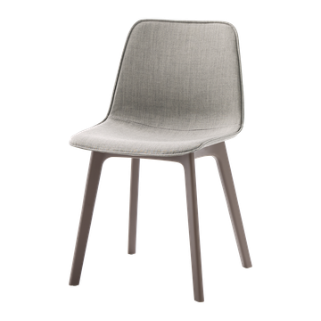 Varya Tapiz Chair with plastic 4 leg frame by INCLASS