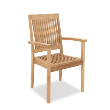 Burnham Stacking Carver Chair by Indian Ocean