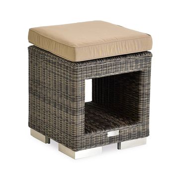 Cuba Stool Mocha by Indian Ocean