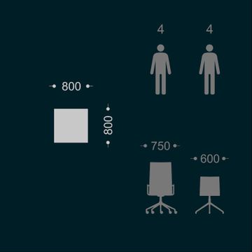 Lab Table 720mm by Inno - view 9