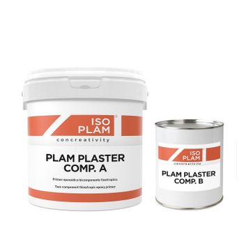 Plam Plaster A+B: primer epossidico bicomponente tixotropico by Isoplam