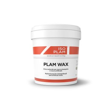 Plam Wax cera naturale per muro stampato e rocce artificiali by Isoplam