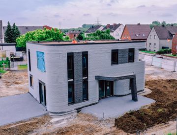 La prima casa 3D printing in Germania grazie alla ricerca italiana by Italcementi