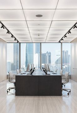 Emirates Towers: false ceiling by ItalMesh