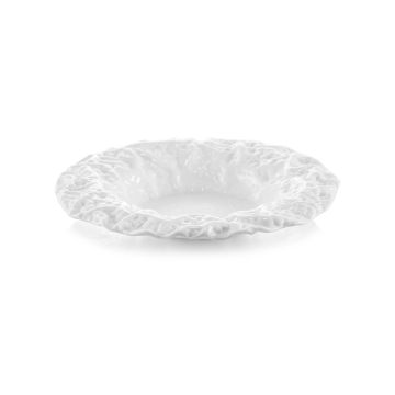 Rock piatto pasta-bowl bianco lucido Ø 27 cm by Ivv