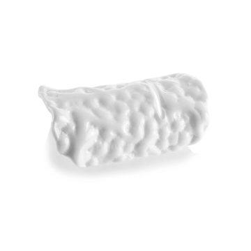 Rock poggiaposate bianco lucido 9×5,5 cm by Ivv