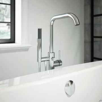 Contento™ Freestanding Tub Filler by Jacuzzi®
