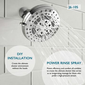 J6-10S Showerhead by Jacuzzi®