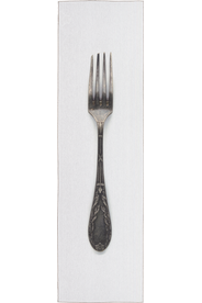 Designer Table Runner - Blanc 'Fork' by Jade + Amber