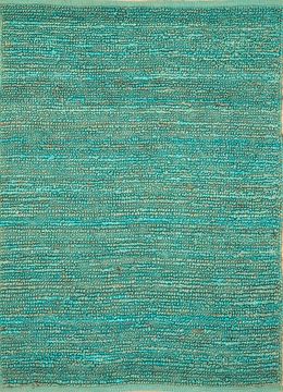 Nomadic Threads GI-07, Aruba Blue/Aruba Blue by Jaipur Rugs