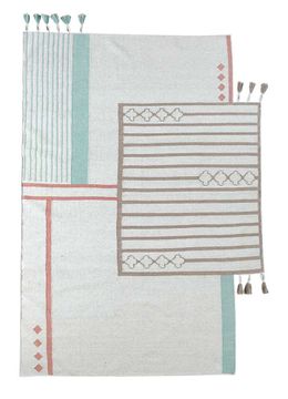 Bedouin ADWL-13039, Natural White/Stucco by Jaipur Rugs