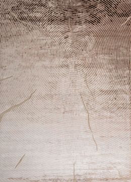 Azalea AIBZ-1021, Warm Cream/Smokey Brown by Jaipur Rugs