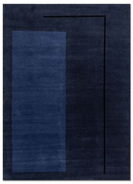 Sthir AIWL-3012, Medieval Blue/Twilight Blue by Jaipur Rugs