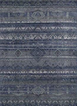 Thyme AKWL-1058(CS-01), Indigo Blue/Denim Ash by Jaipur Rugs