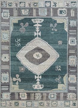Thyme AKWL-1266, Teal Blue/Teal Blue by Jaipur Rugs