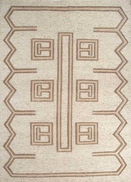 Thyme AKWL-1403, Natural White/Natural Taupe by Jaipur Rugs