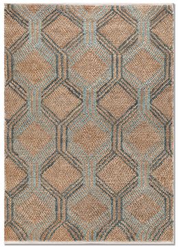 Nomadic Threads PDJT-225, Light Turquoise/Jasper by Jaipur Rugs