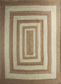 Nomadic Threads PDJT-267, Natural/Cloud White by Jaipur Rugs
