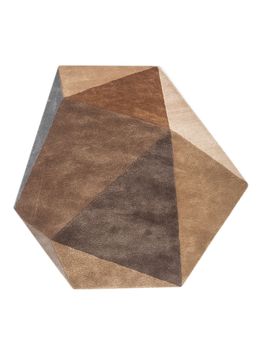 Come Around TNQ-1104, Dark Brown/Wood Brown by Jaipur Rugs