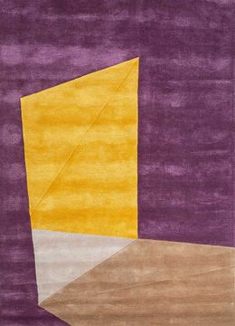 Caliedo TNQ-1510, Dark Purple/Dark Purple by Jaipur Rugs