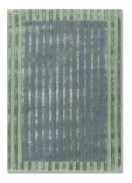 Caliedo TNQ-3320, Milky Blue/Kale Green by Jaipur Rugs