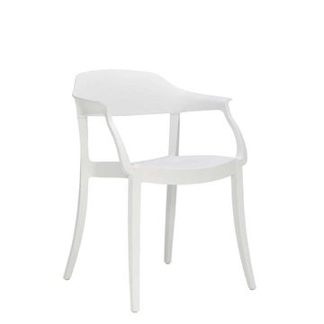STRAUSS STACKABLE ARMCHAIR by JANUS et Cie