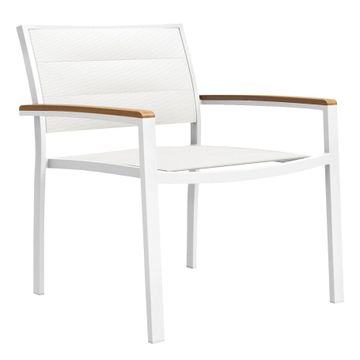 KOKO II STACKABLE PADDED SLING LOUNGE CHAIR by JANUS et Cie