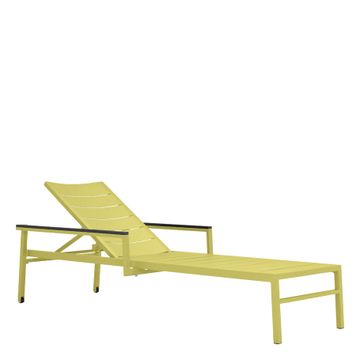 DUO STACKABLE CHAISE LOUNGE WITH ARMS by JANUS et Cie