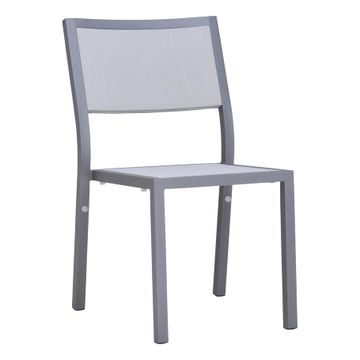 DUO STACKABLE MESH SIDE CHAIR by JANUS et Cie