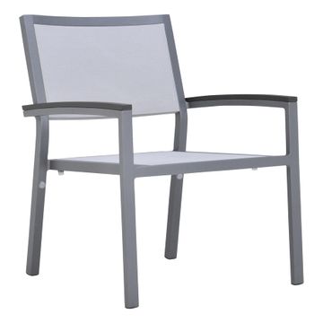 DUO STACKABLE MESH LOUNGE CHAIR by JANUS et Cie