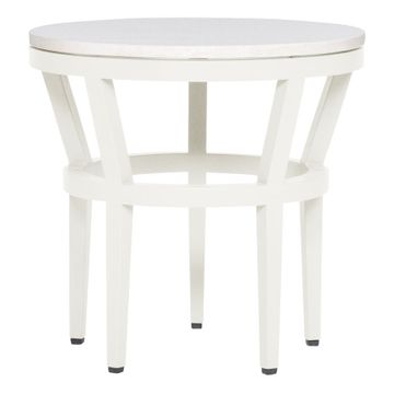 SLANT SIDE TABLE ROUND 51 by JANUS et Cie