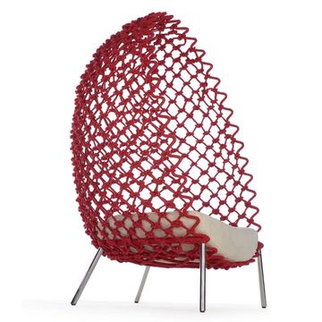 DRAGNET LOUNGE CHAIR by JANUS et Cie