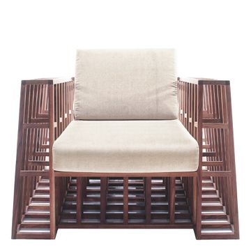 TILT Indoor LOUNGE CHAIR by JANUS et Cie