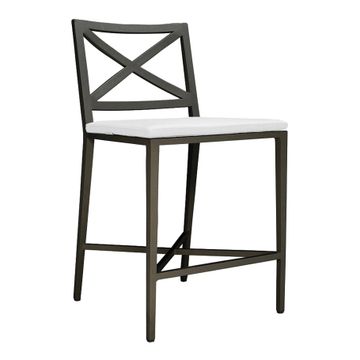 AZIMUTH CROSS COUNTER STOOL by JANUS et Cie