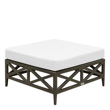 AZIMUTH CROSS OTTOMAN by JANUS et Cie