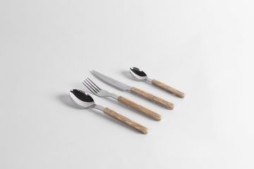 Bistrot 24 Pc Cutlery Set Horn by Jardan
