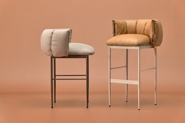 Puffer Bar Stool by Jess