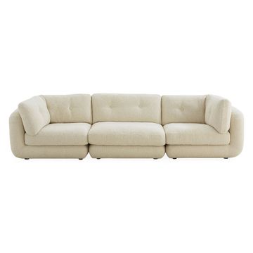 Pompidou 120" Modular Three-Piece Sectional by Jonathan Adler