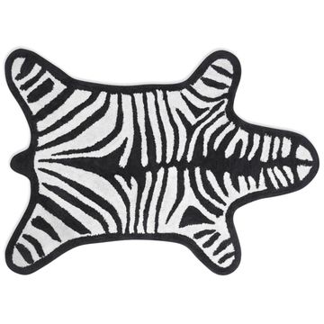 Reversible Zebra Bath Mat by Jonathan Adler