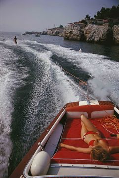 Slim Aarons "Leisure In Antibes" Photograph by Jonathan Adler