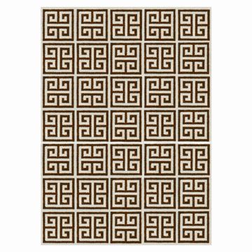 Greek Key Flatweave Rug by Jonathan Adler
