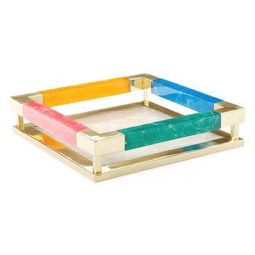 Mustique Square Tray by Jonathan Adler